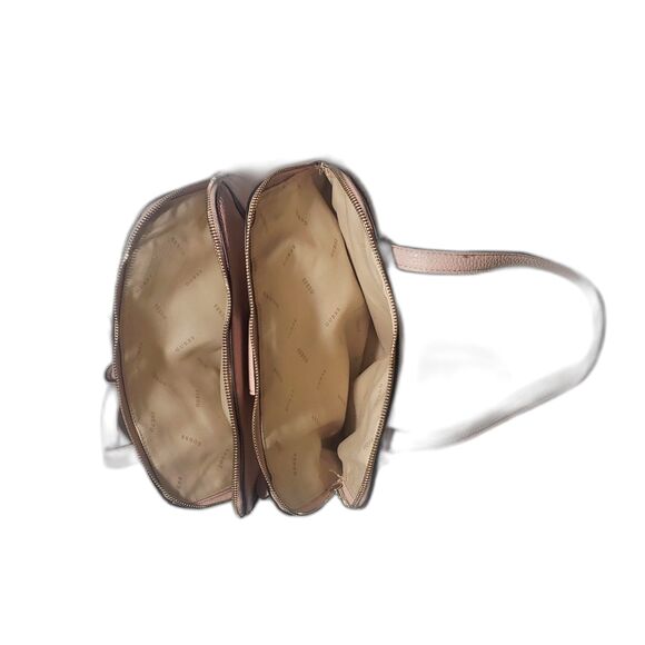 Guess Pink Leather Double Handle Satchel Bag - Picture 8 of 10